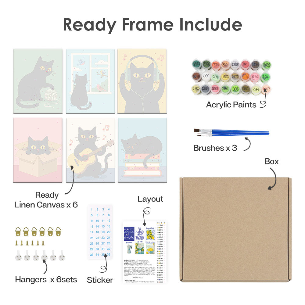 リラックスライフ - 数字塗り絵ミニアート